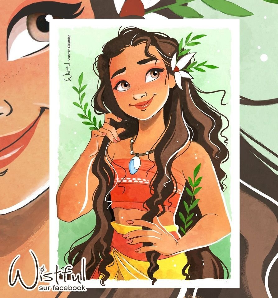 Современные принцессы Диснея Моана