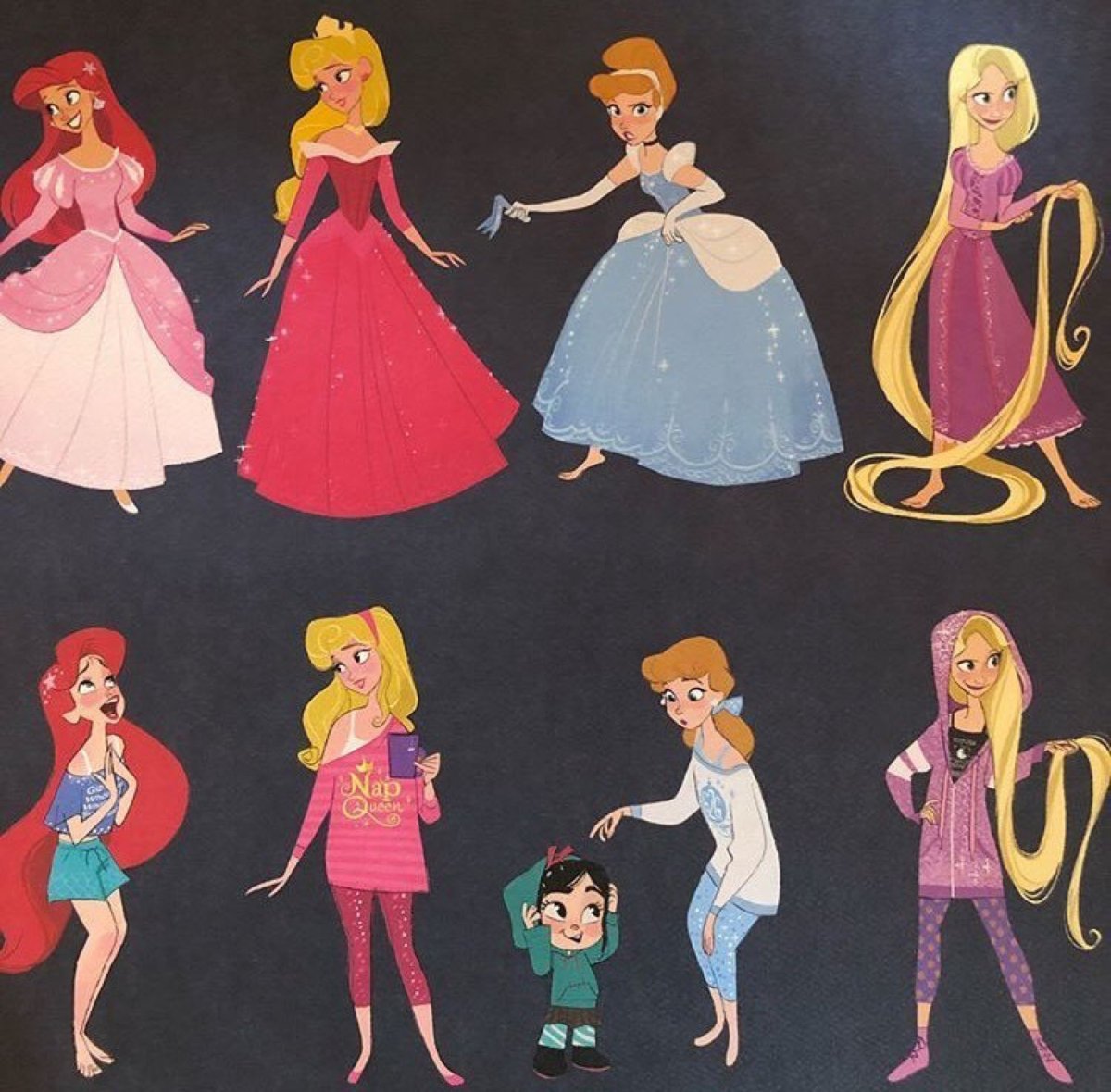 Принцессы Дисней из Ральф 2