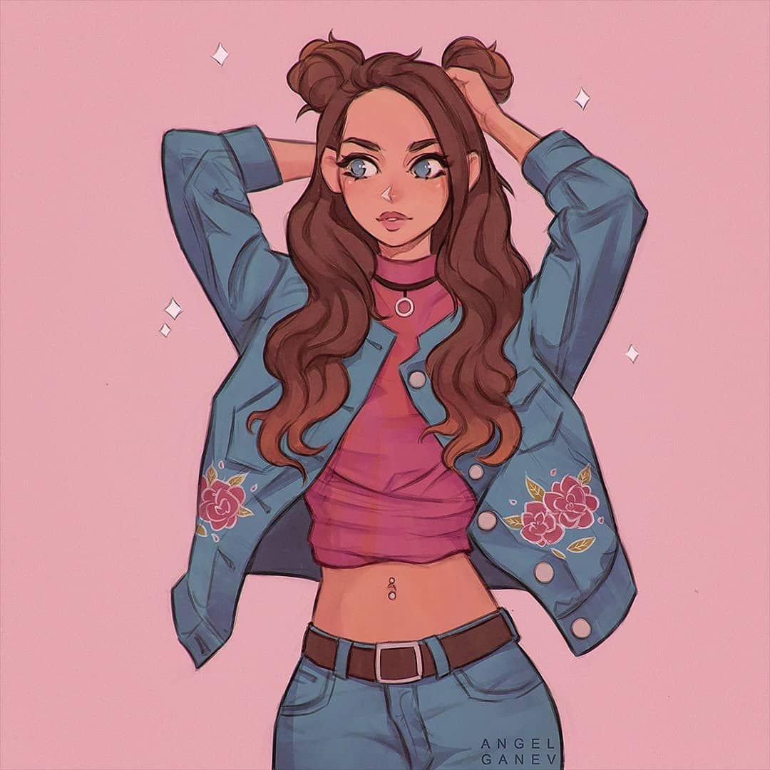 Арты в мультяшном стиле