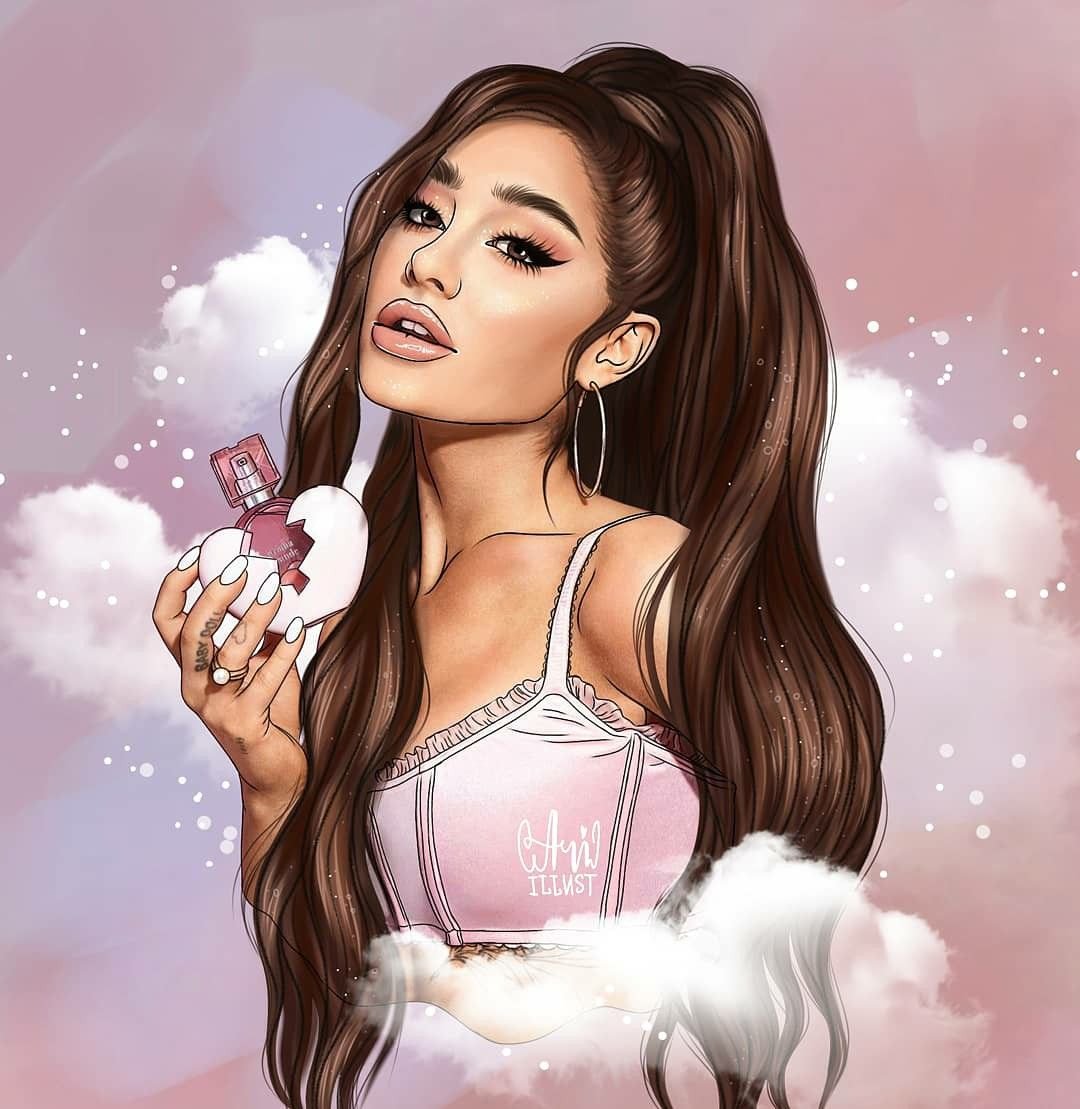 Мультяшна ариана Гранде