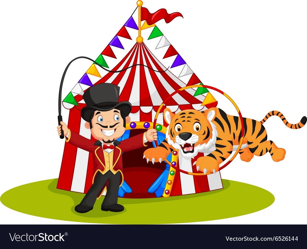 Цирк на прозрачном фоне