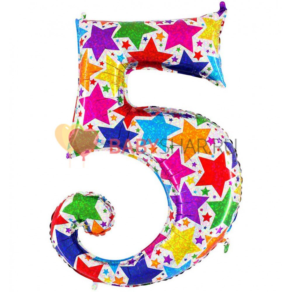 Цифра 5 красивая