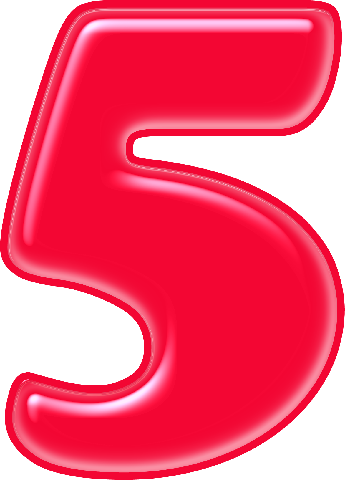 Цветные цифры