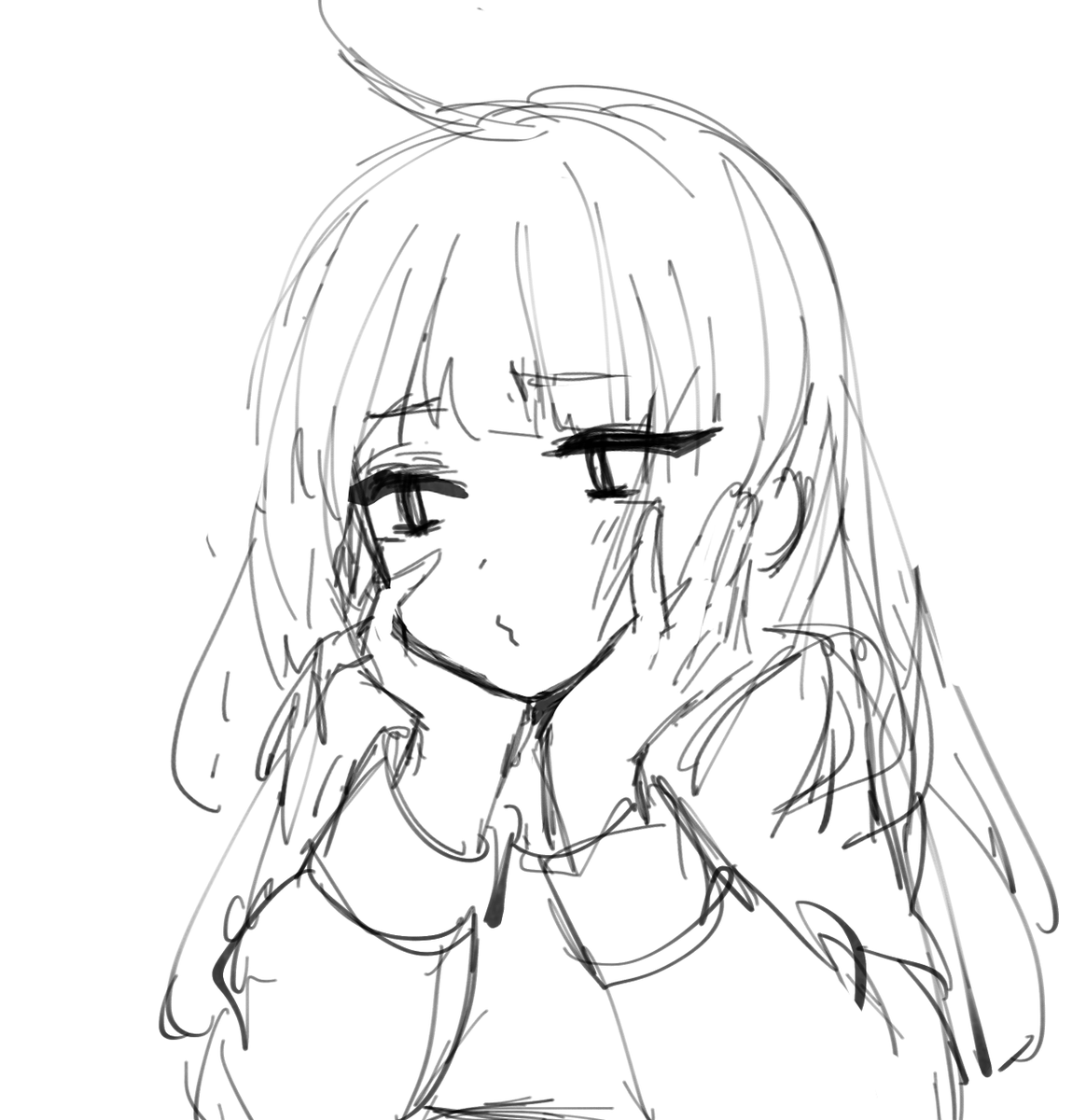 Аниме не Раскрашенные