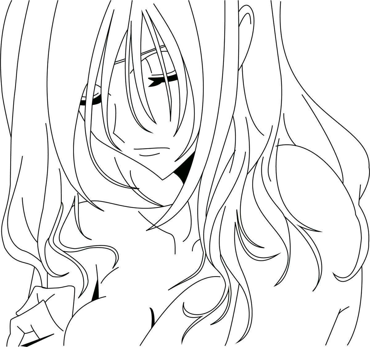 Аниме тян для срисовки