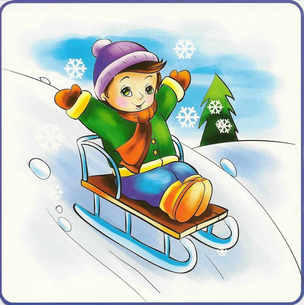 Папка зима для детского сада