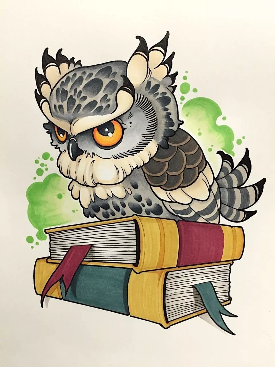 Изображение мудрой Совы