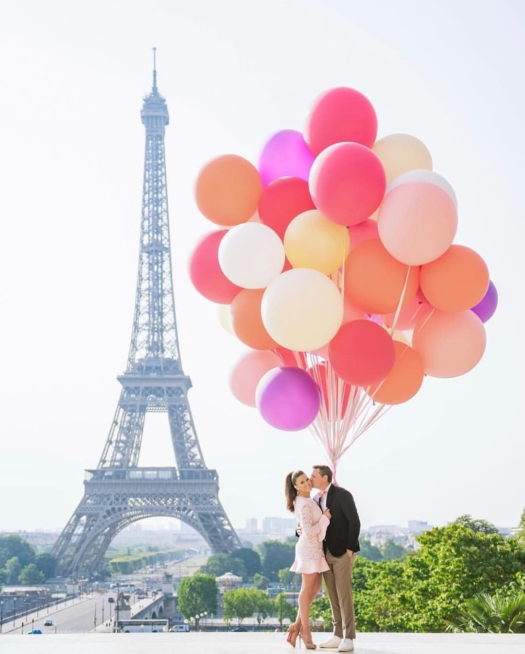 Париж воздушные шары