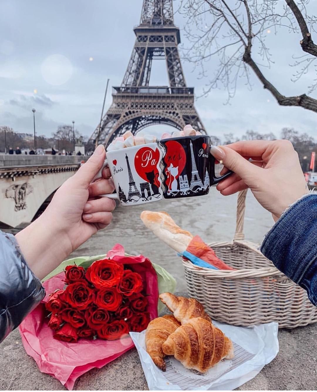 День Святого Валентина Париж