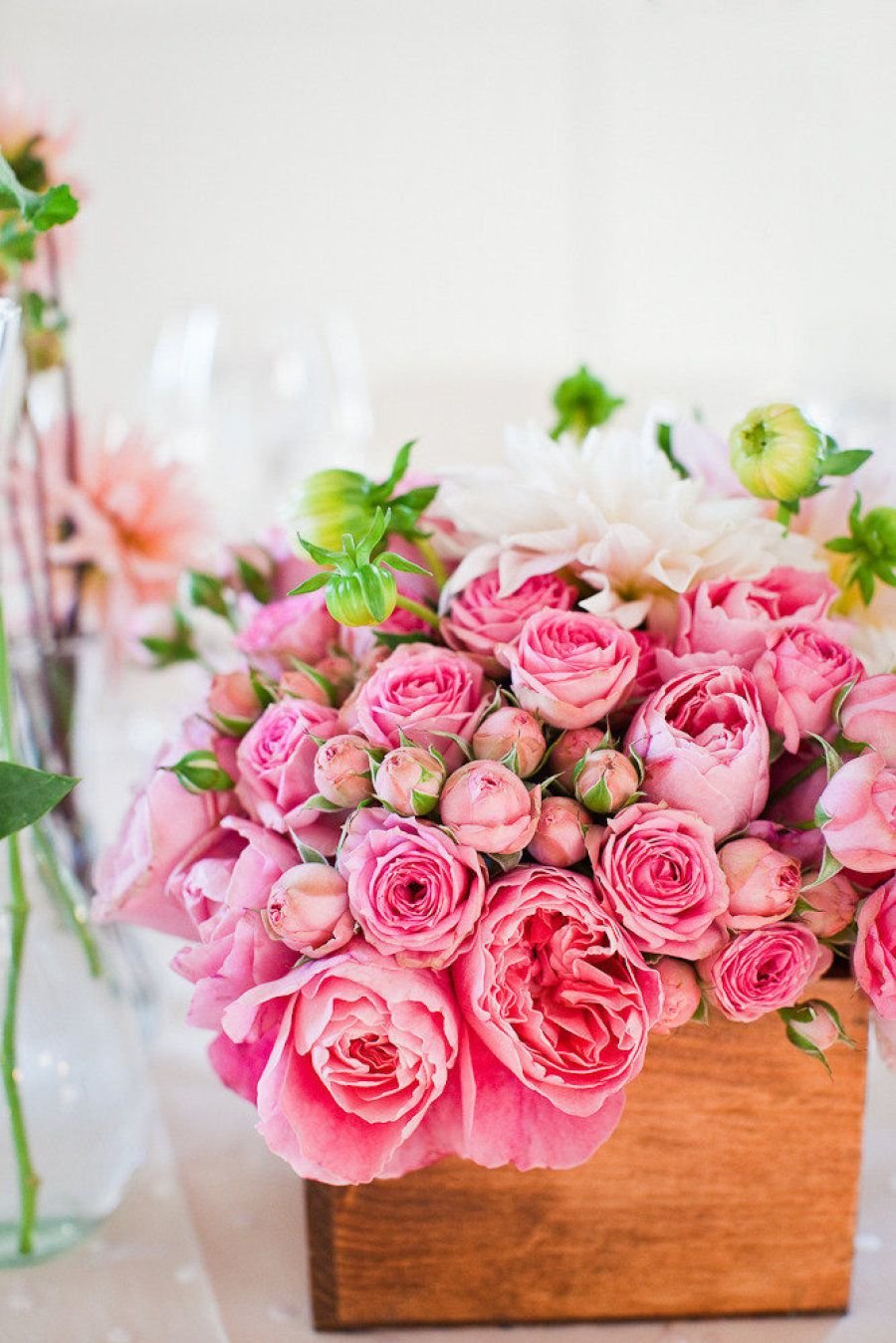 Элегантные цветы в день рождения