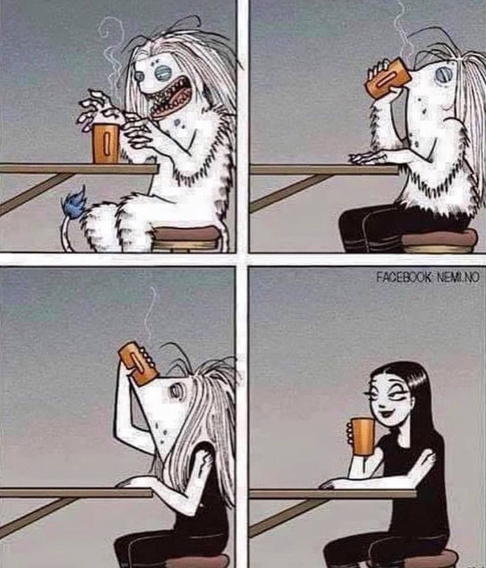 Кофе прикол