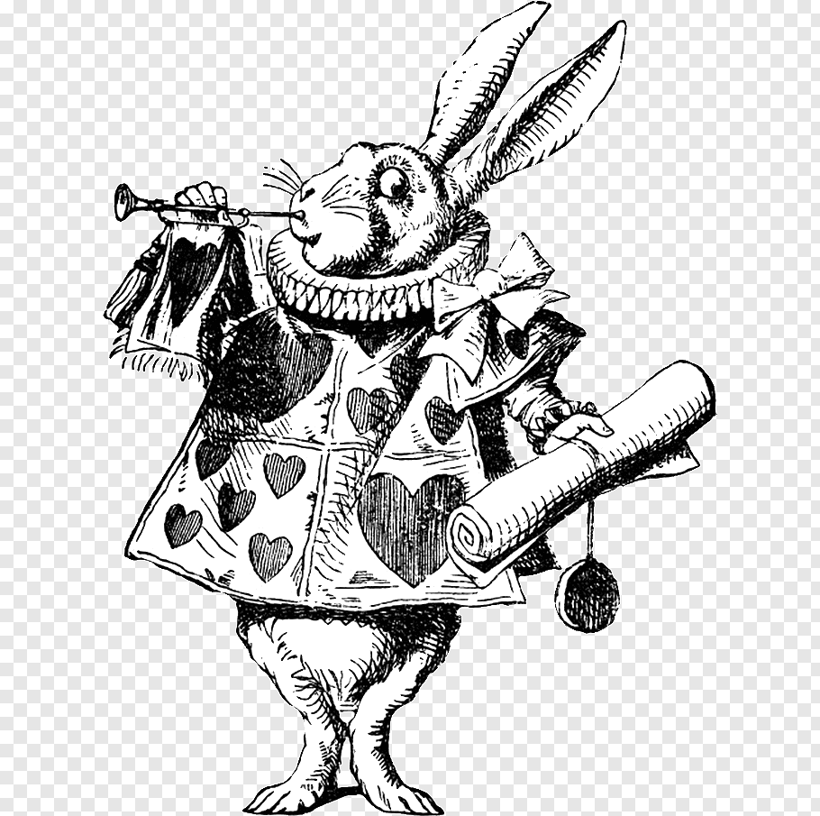 Белый кролик Льюис Кэрролл