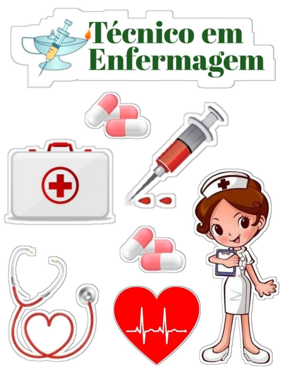 Рисунки для врача на торт