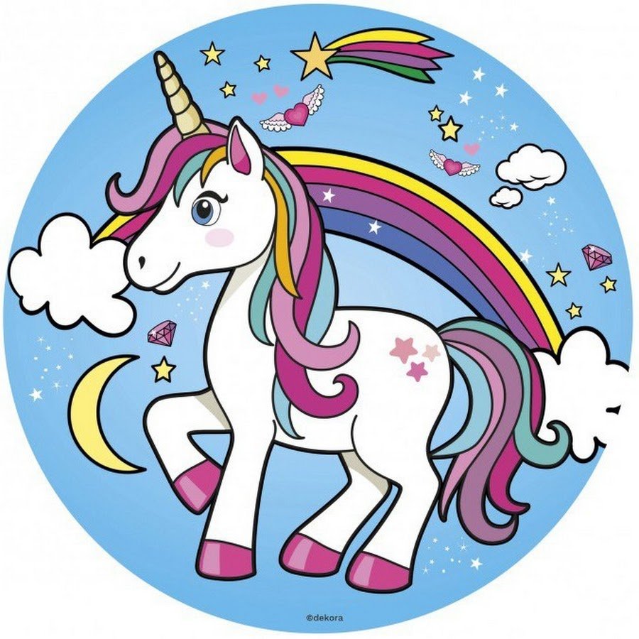 Единорожка в круге