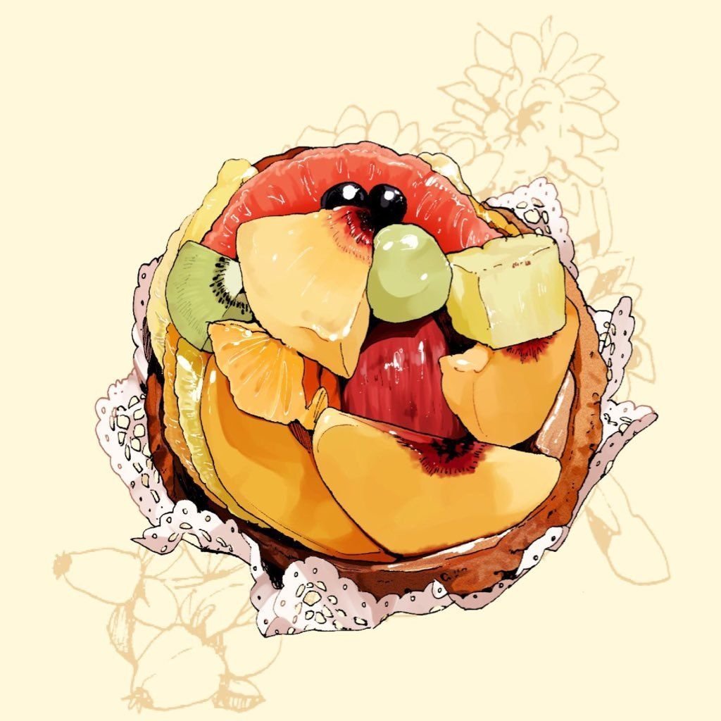 Картинки еды мультяшные