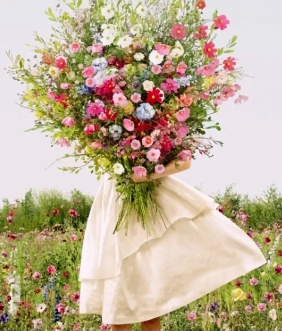 Букет цветов счастья и радости