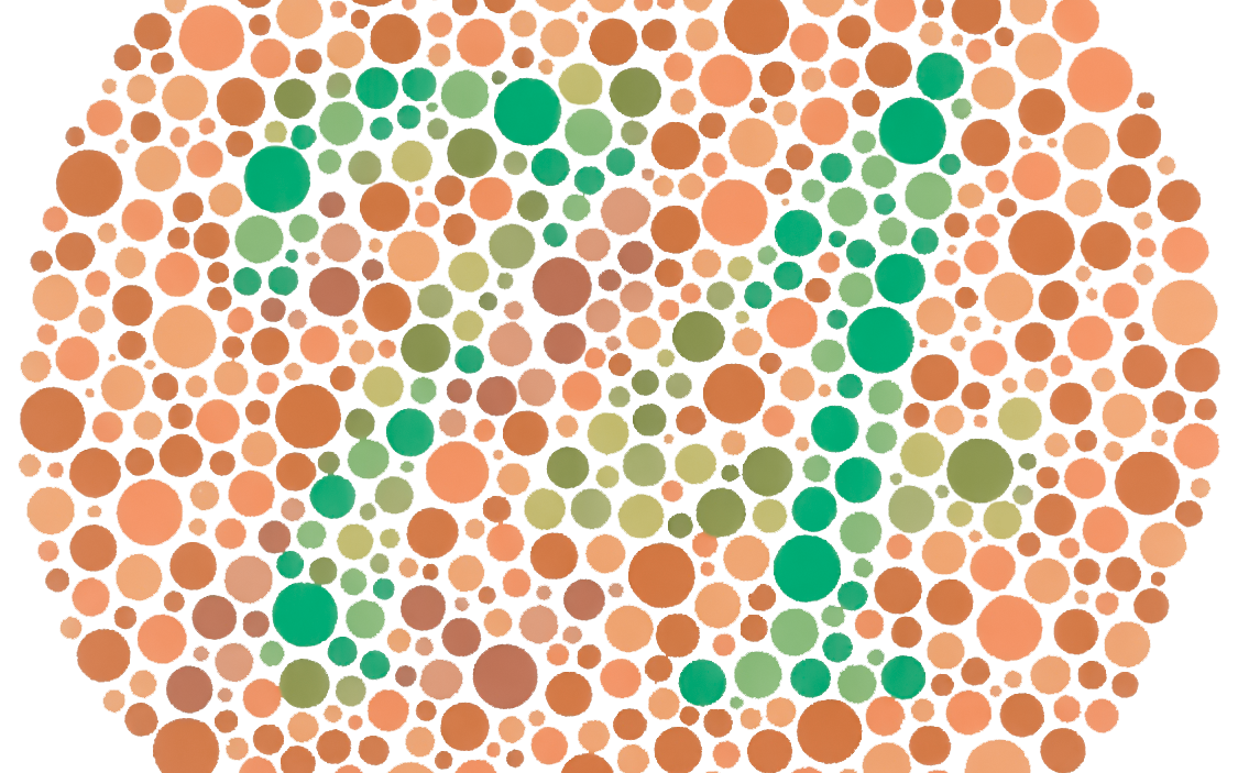 Таблица цветоощущения Рабкина