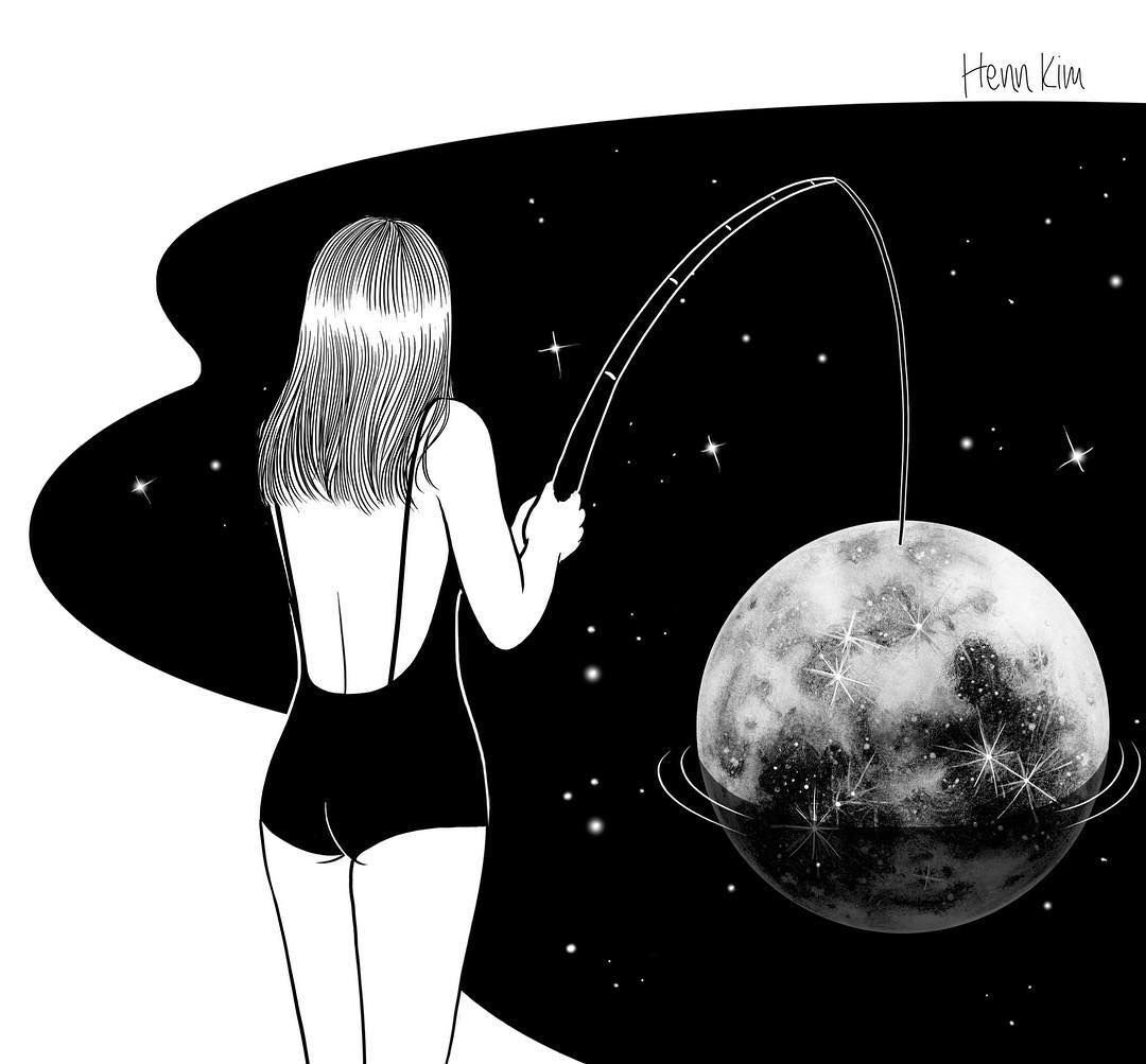 Космическая девушка