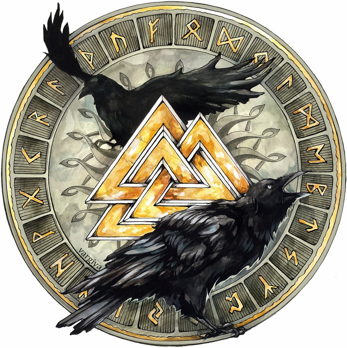 Символ Одина Валькнут