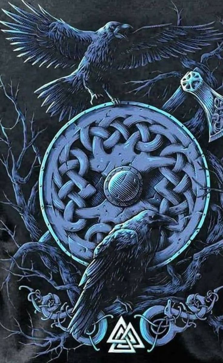 Вальхалла Хугин Мунин