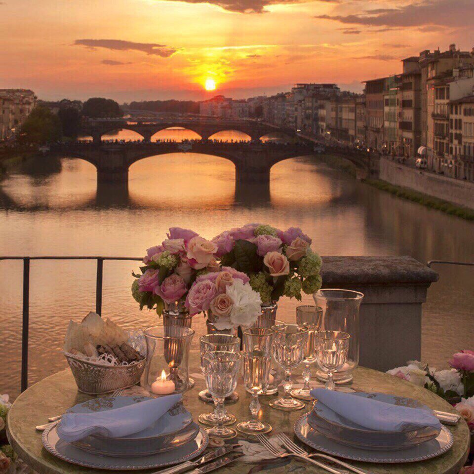 Добрый вечер красивый город