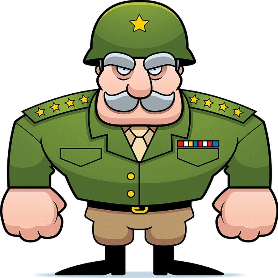 Генерал мультяшный