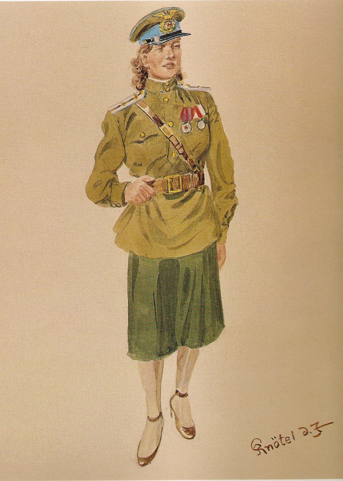 Советские женщины в полный рост