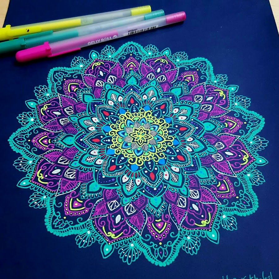 Мандала угловая