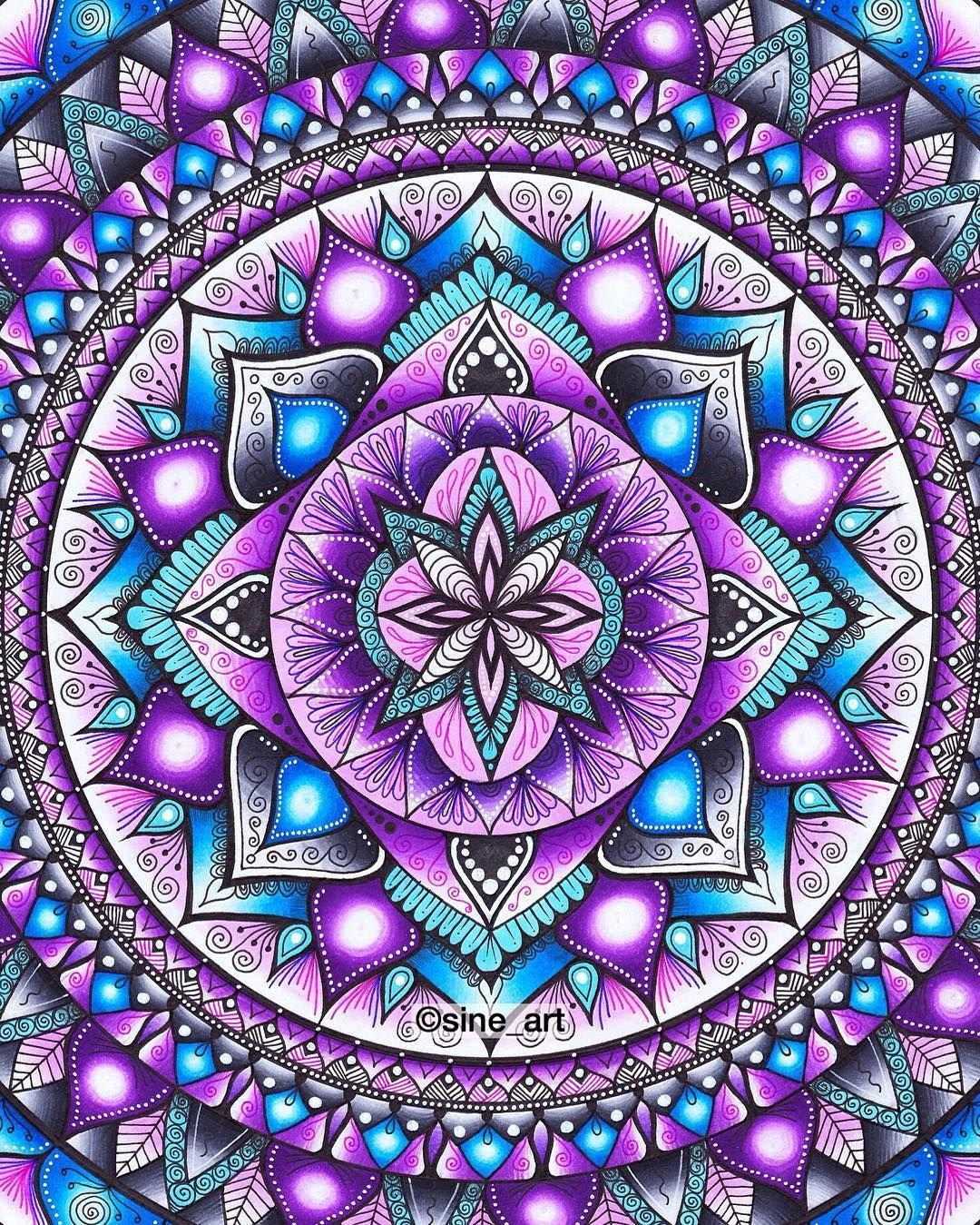 Мандала большая