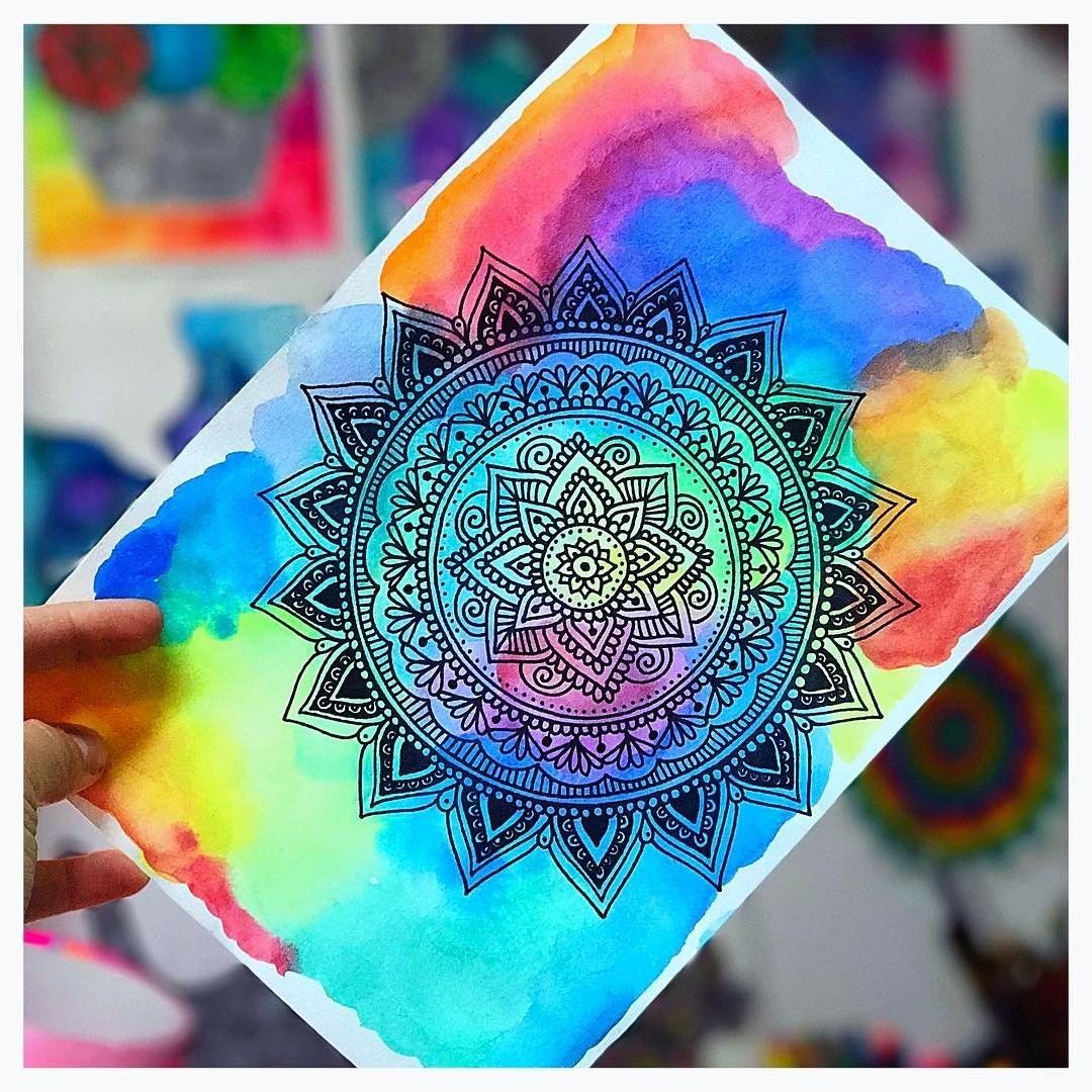 Мандала открытка