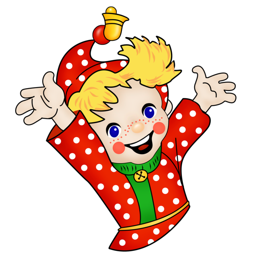 Клоун красками