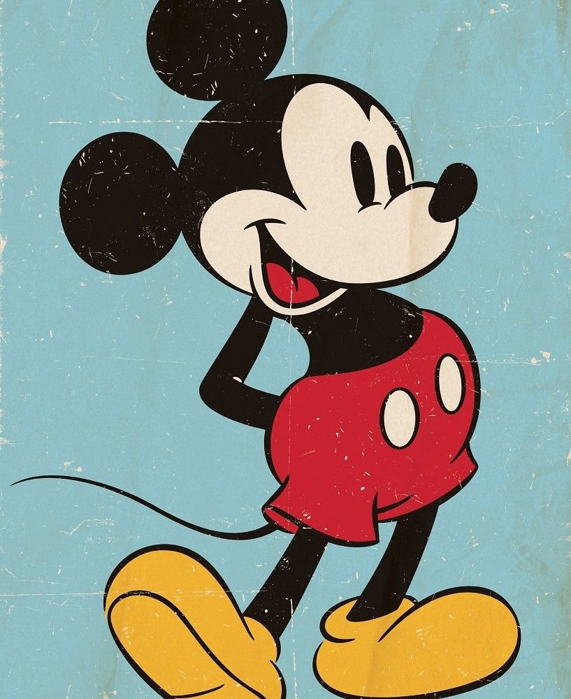 Микки Маус старый мультик