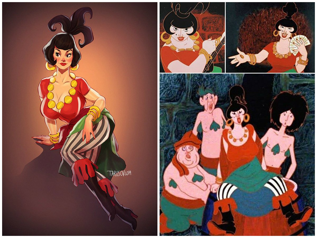 Бременские музыканты мультфильм Атаманша