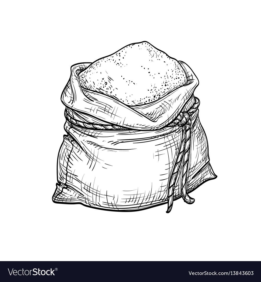 Мешок раскраска