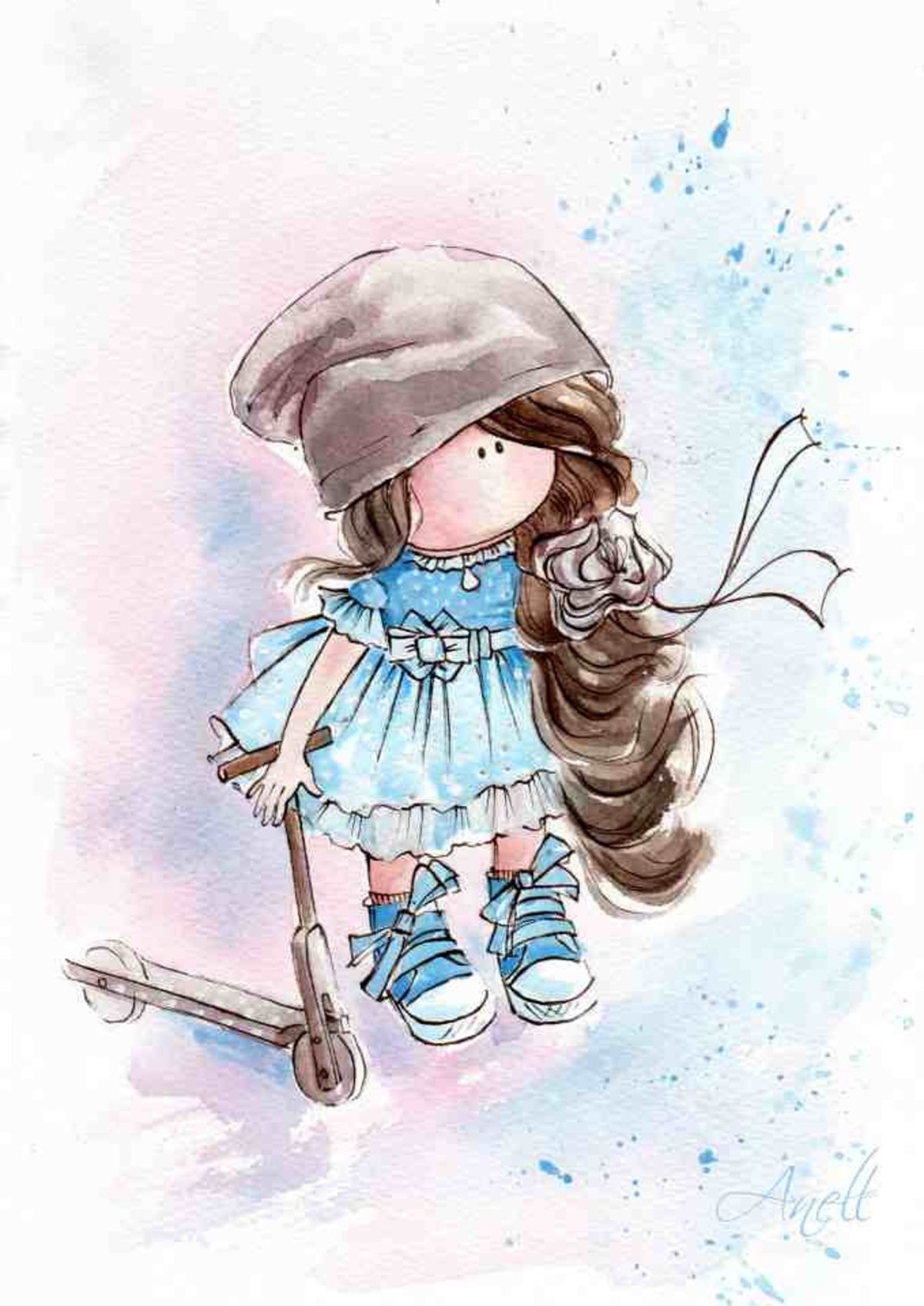 Интерьерная кукла Варенька