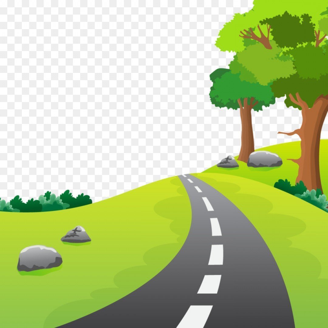 Фон дороги для детей