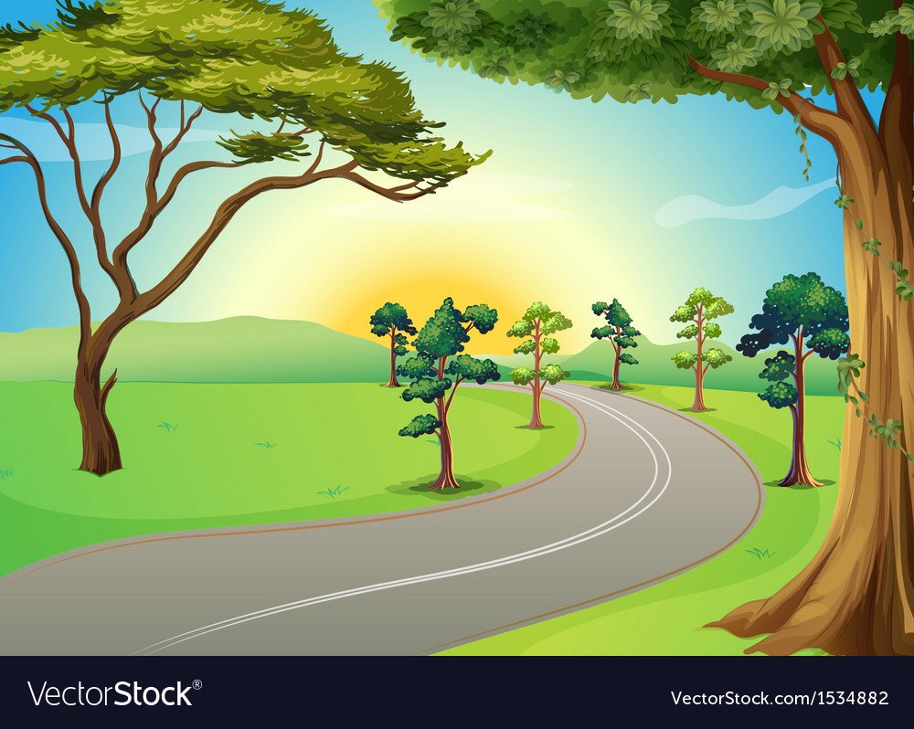 Небо дорога море для детей