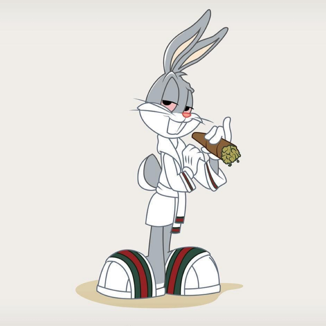 Курящий Багз Банни