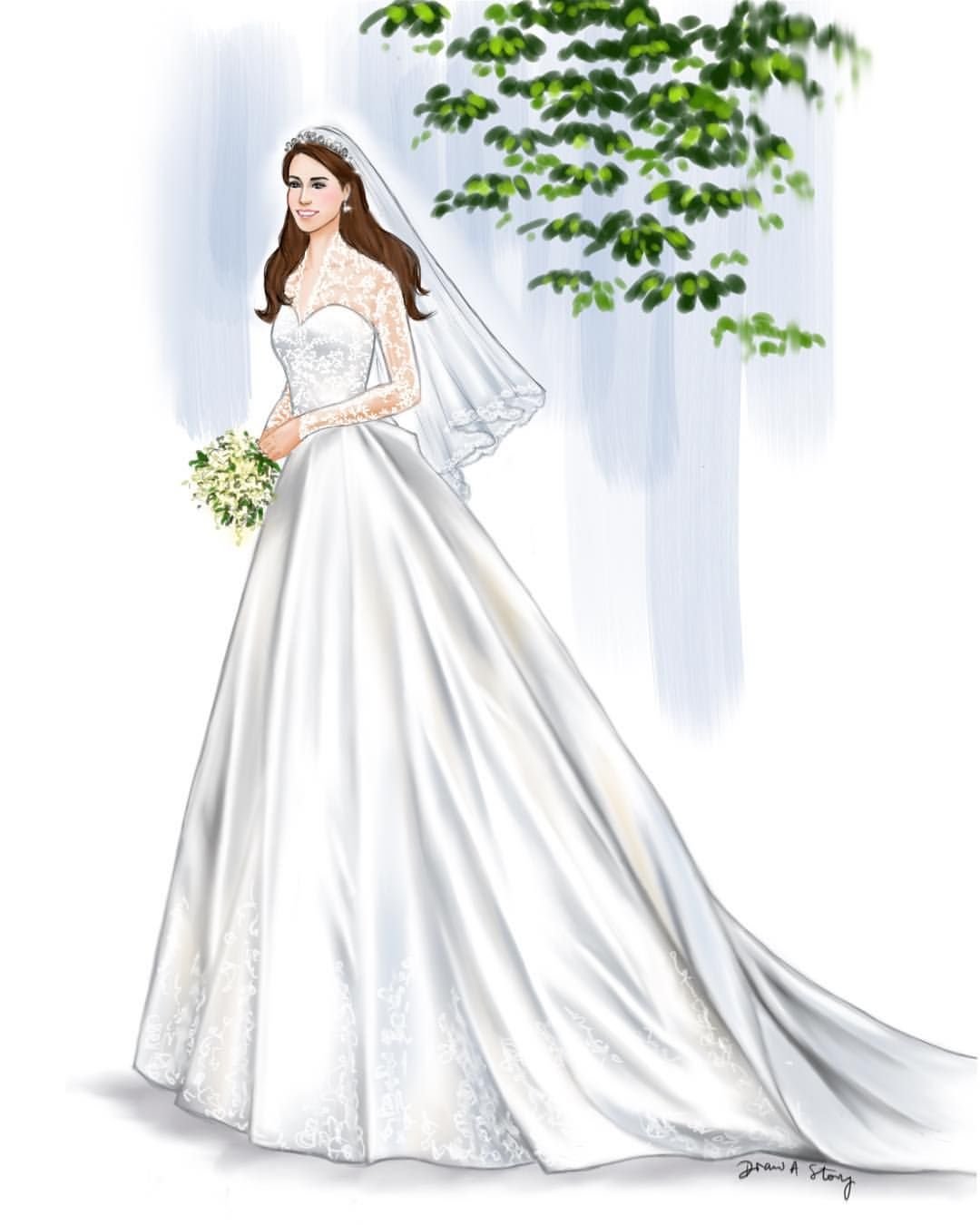 Невеста иллюстрация