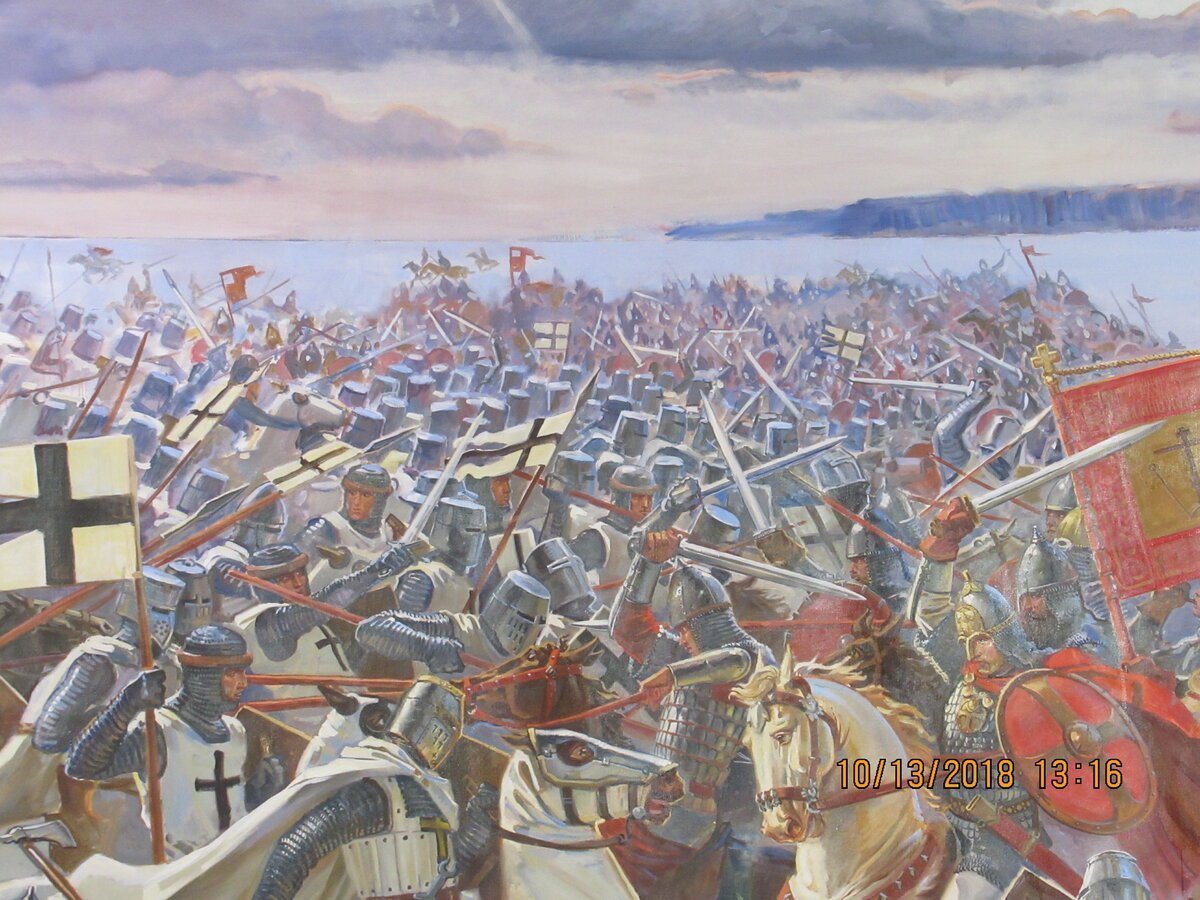 Александр Ярославич Невский битва