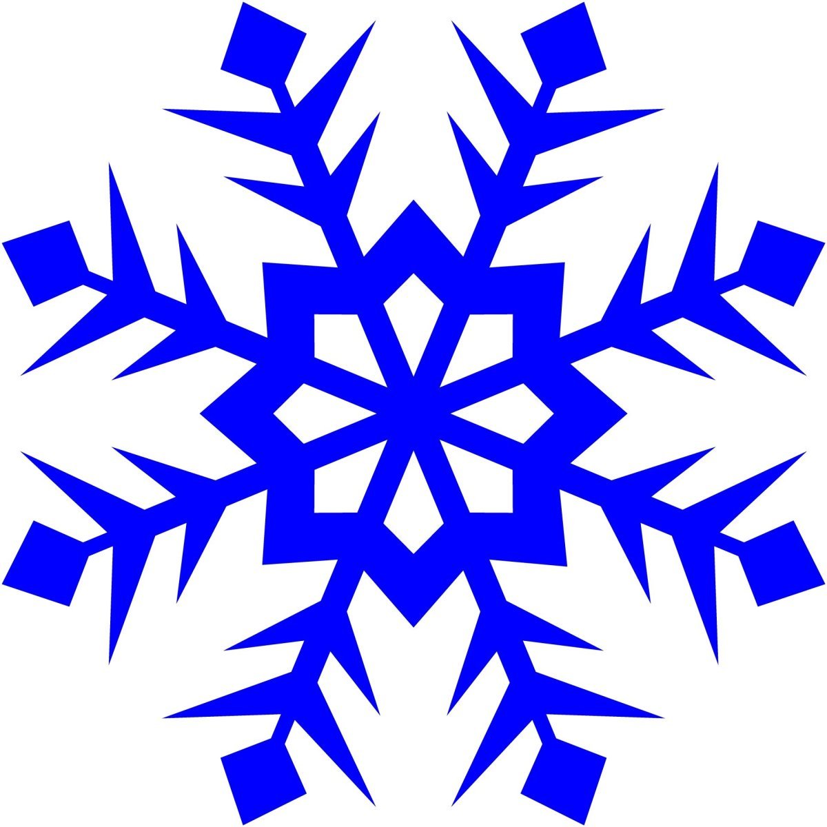 Веселые снежинки