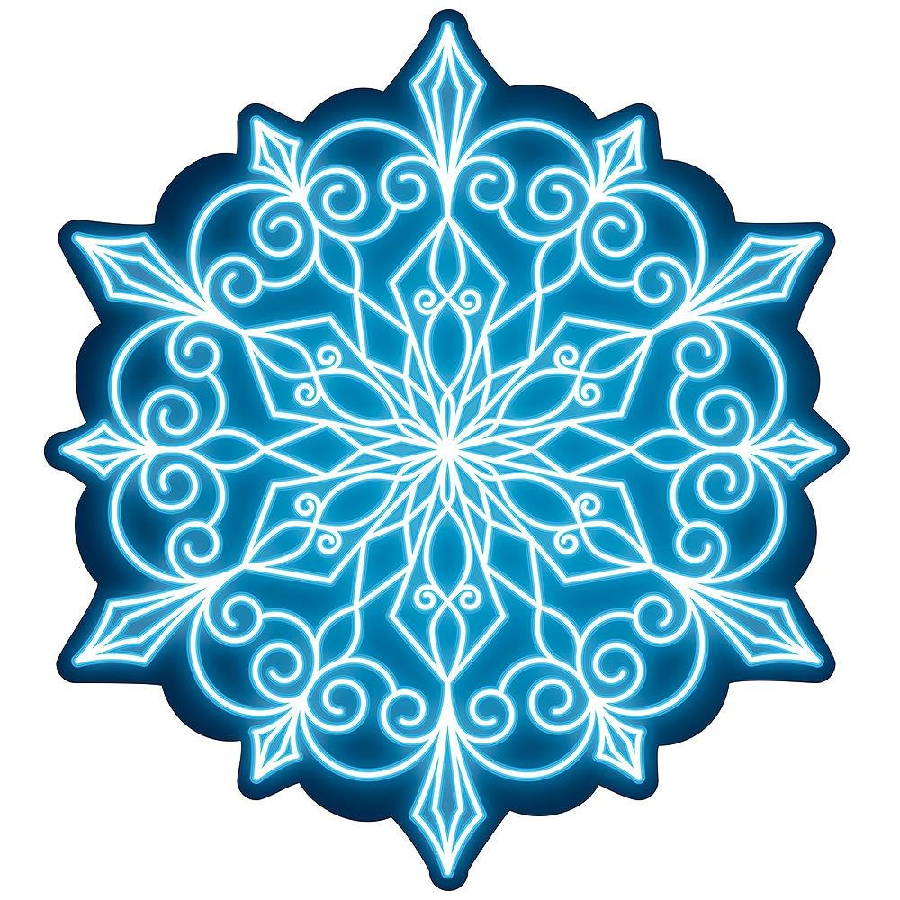 Снежинки на белом фоне