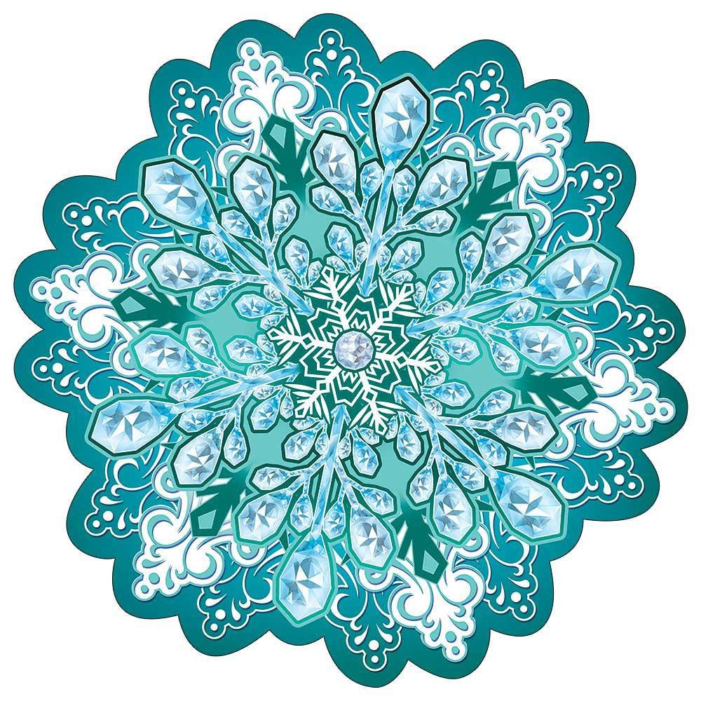 Новогодние снежинки маленькие