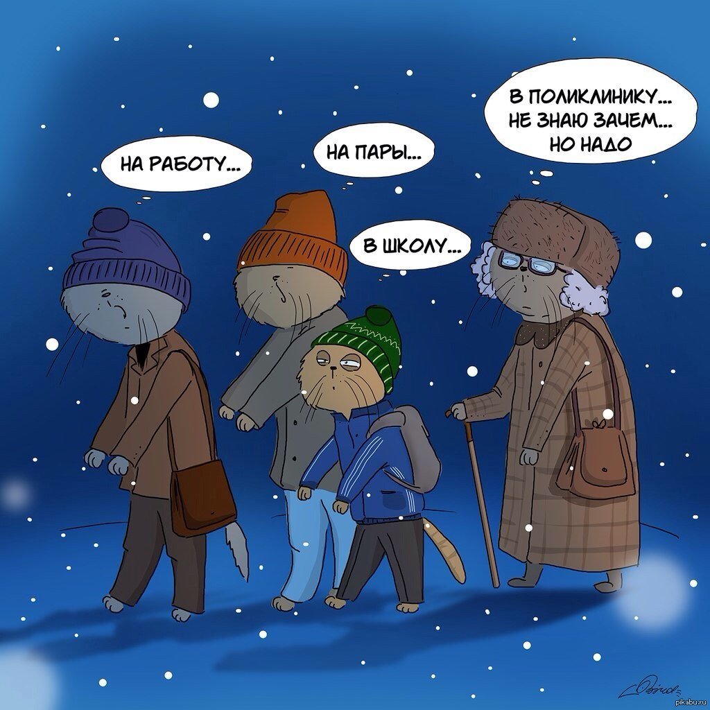 Холодное лето юмор