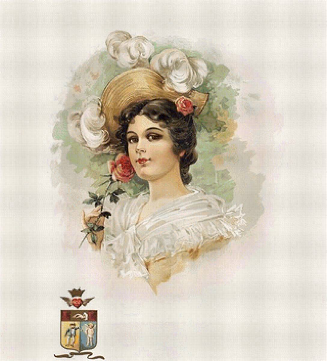 Шляпа леди Викторианская