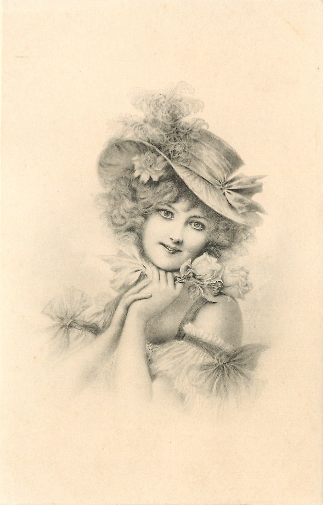 Винтажные дамы для скрапбукинга