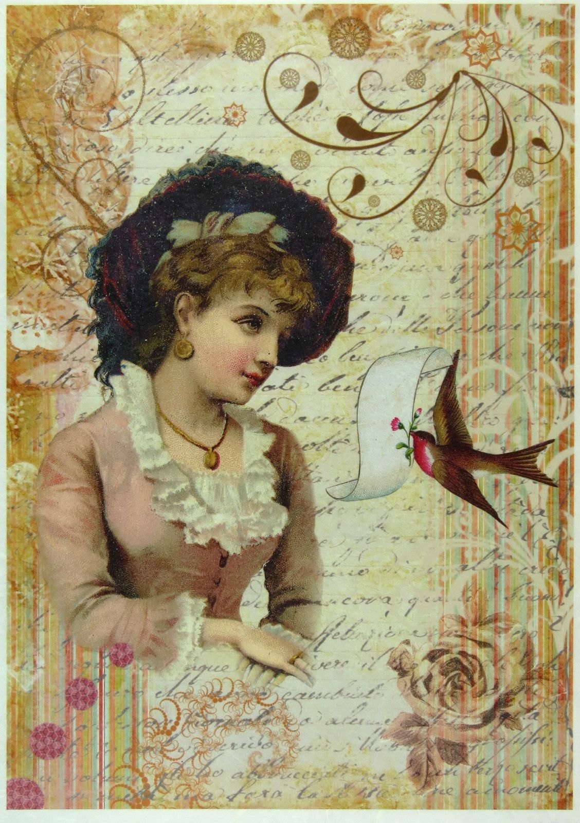 Барышня в шляпе