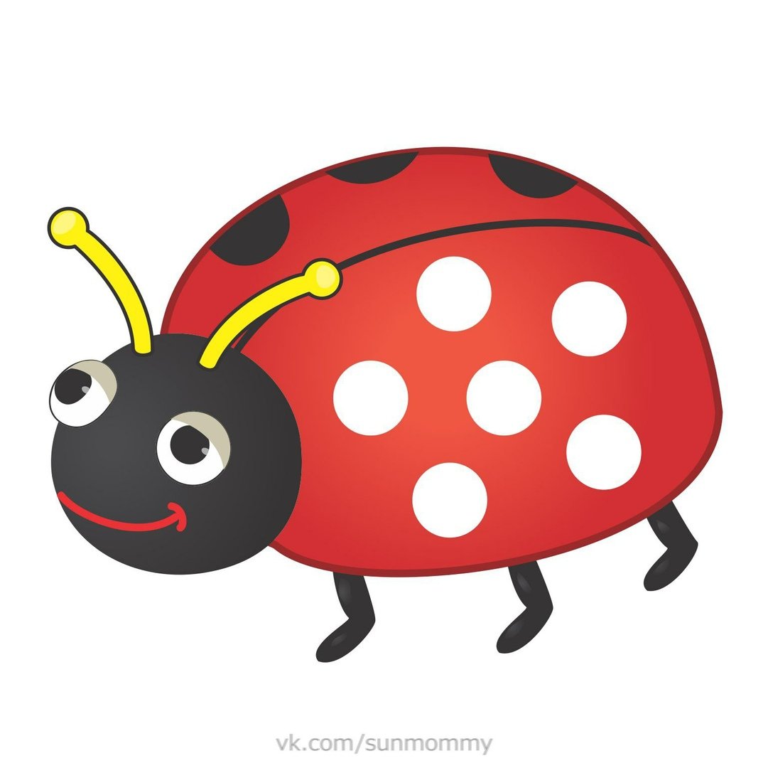 Божья коровка значок