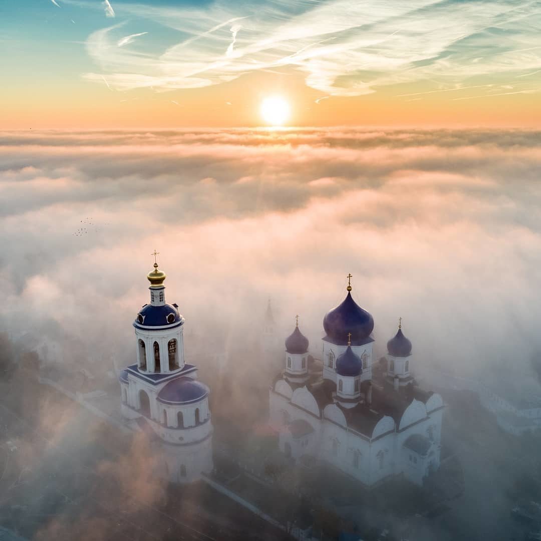 Православный колокол значок