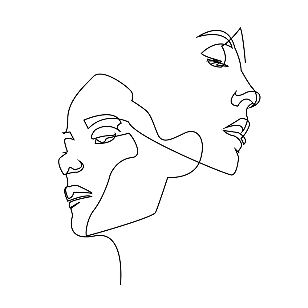 Иллюстрации глаза губы брови